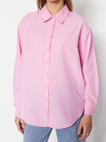 Рубашки Trendyol модель TCTSS23TG00044/Pembe Фото