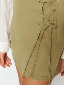 Юбки Trendyol модель TWOAW21SR0038/Haki Фото
