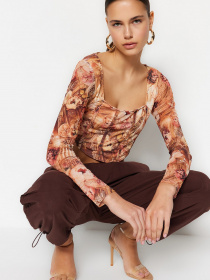 Футболки і поло Trendyol модель TWOSS23BZ00395/Turuncu Фото