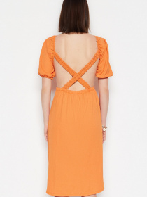 Сукні Trendyol модель TWOSS23EL01595/Turuncu Фото