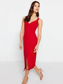 Сукні Trendyol модель TWOSS23EL02262/Kirmizi Фото