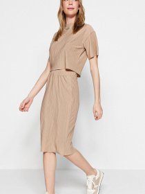 Юбки Trendyol модель TWOSS23ET00099/Vizon Фото