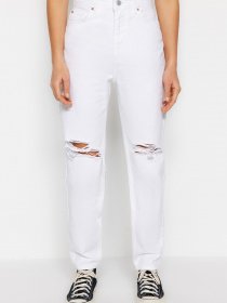 Джинсы Trendyol модель TWOSS23JE00274/Beyaz Фото