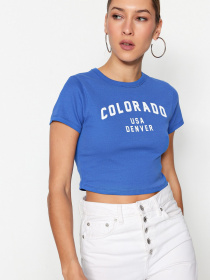 Футболки і поло Trendyol модель TWOSS23TS00101/Saks Фото
