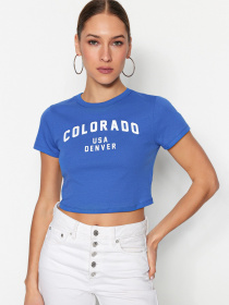 Футболки и поло Trendyol модель TWOSS23TS00101/Saks Фото