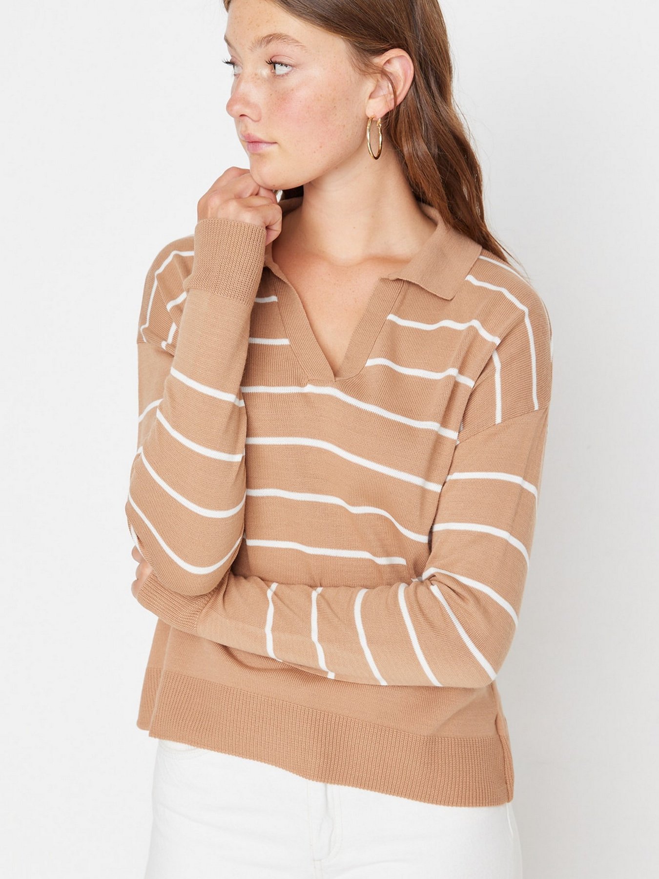 Свитры и кардиганы Trendyol модель TWOAW22KZ0735/Camel Фото