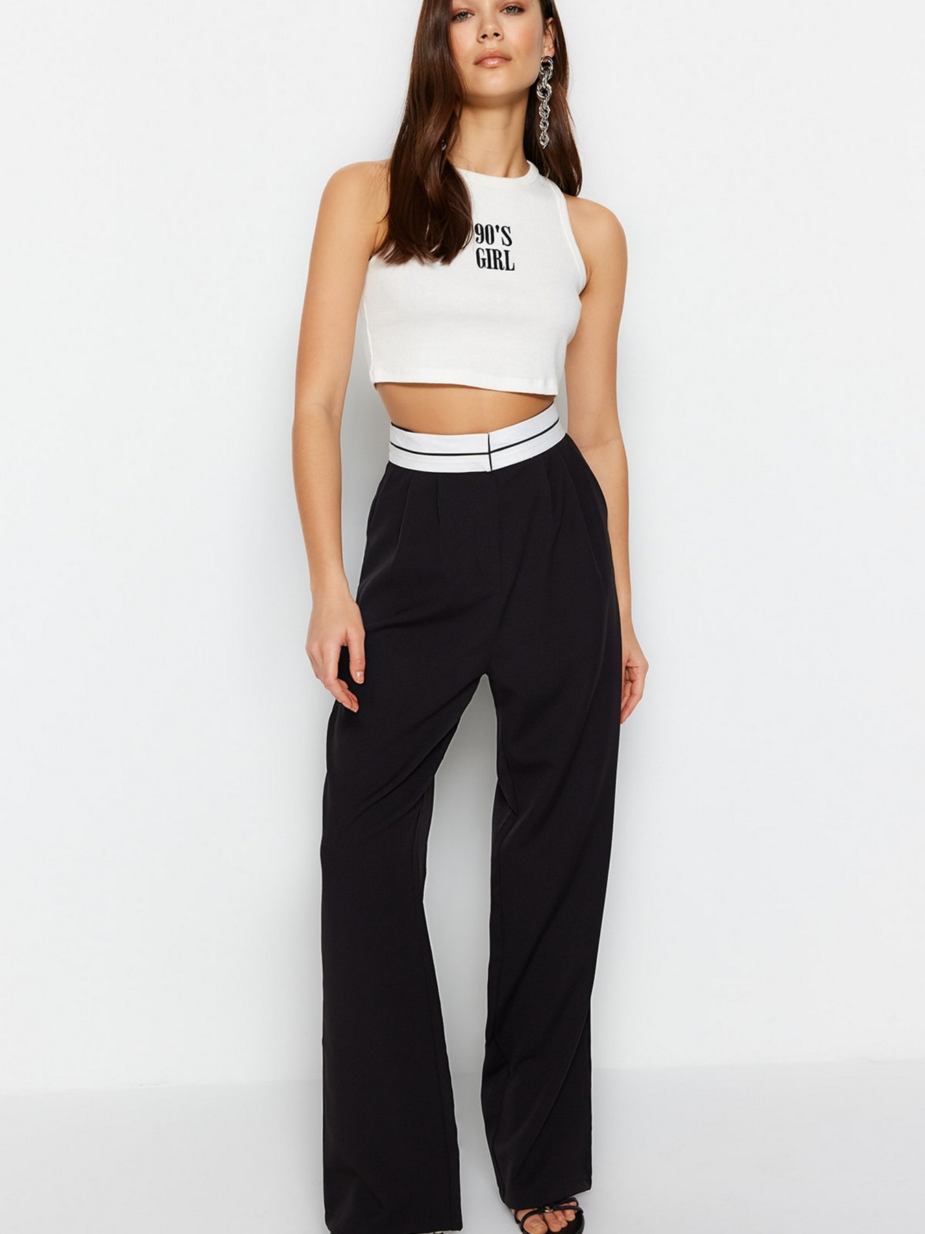 Штани Trendyol модель TWOSS23PL00150/Siyah Фото
