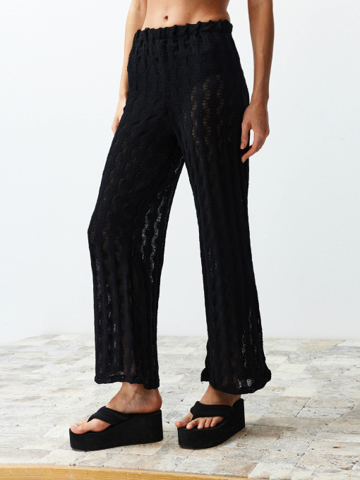 Брюки Trendyol модель TBESS24PL00001/Siyah*001 Фото