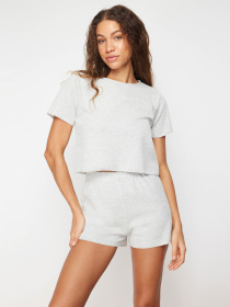 Одежда для дома и сна Trendyol модель THMSS24PT00126/Gri Melanj Фото