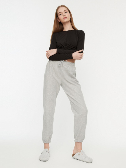 Штани Trendyol модель TWOAW21EA0168/Gri Фото