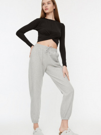Штани Trendyol модель TWOAW21EA0168/Gri Фото