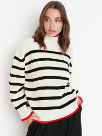 Свитры и кардиганы Trendyol модель TWOAW23KZ01446/Ekru Фото
