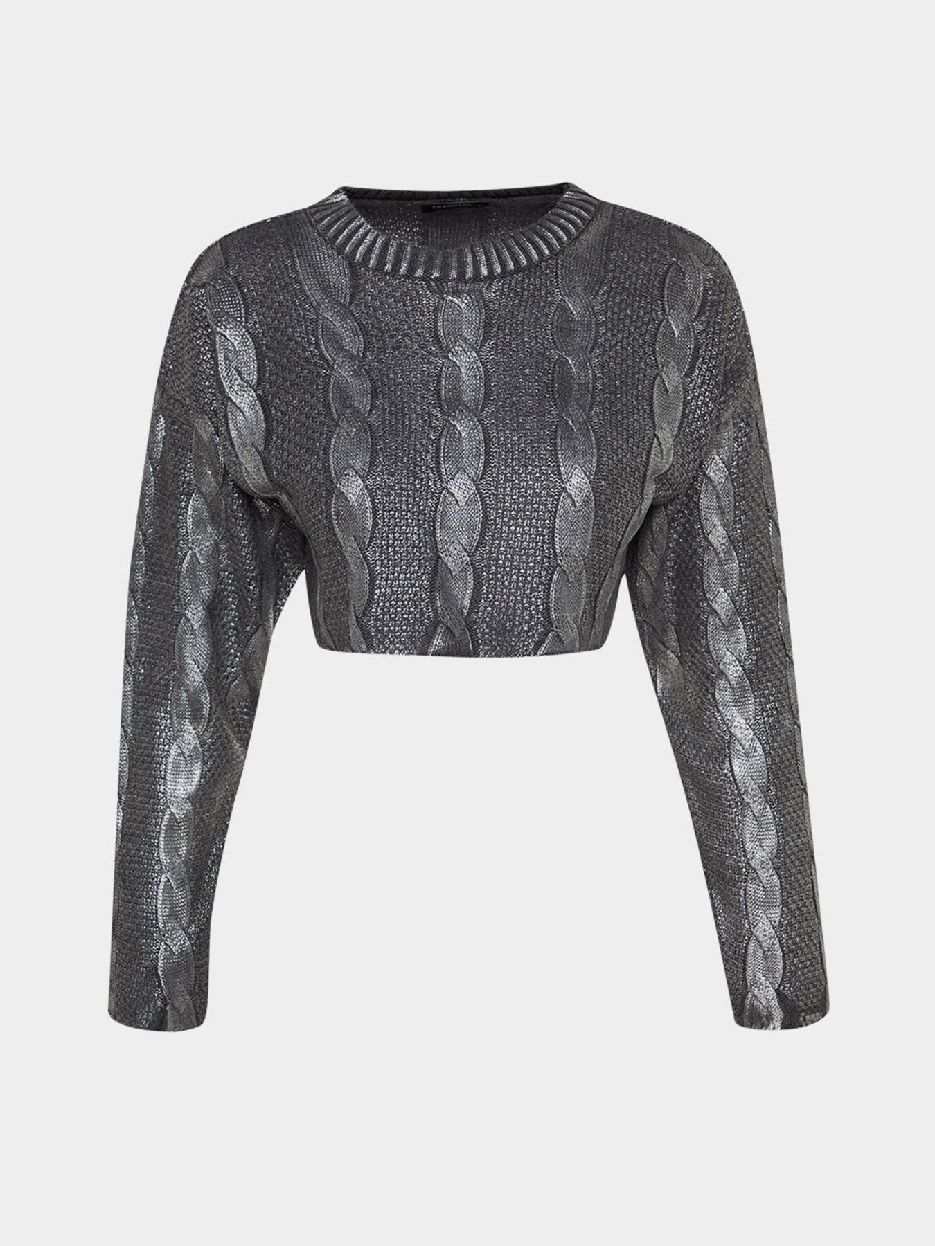 Свитры и кардиганы Trendyol модель TWOAW24KZ01074/Antrasit Свитры и кардиганы Trendyol модель TWOAW24KZ01074/Antrasit Фото