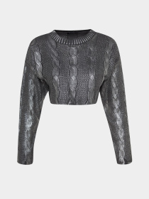 Свитры и кардиганы Trendyol модель TWOAW24KZ01074/Antrasit Фото
