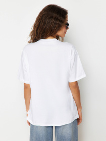 Футболки и поло Trendyol модель TWOSS20TS0134/Beyaz Фото