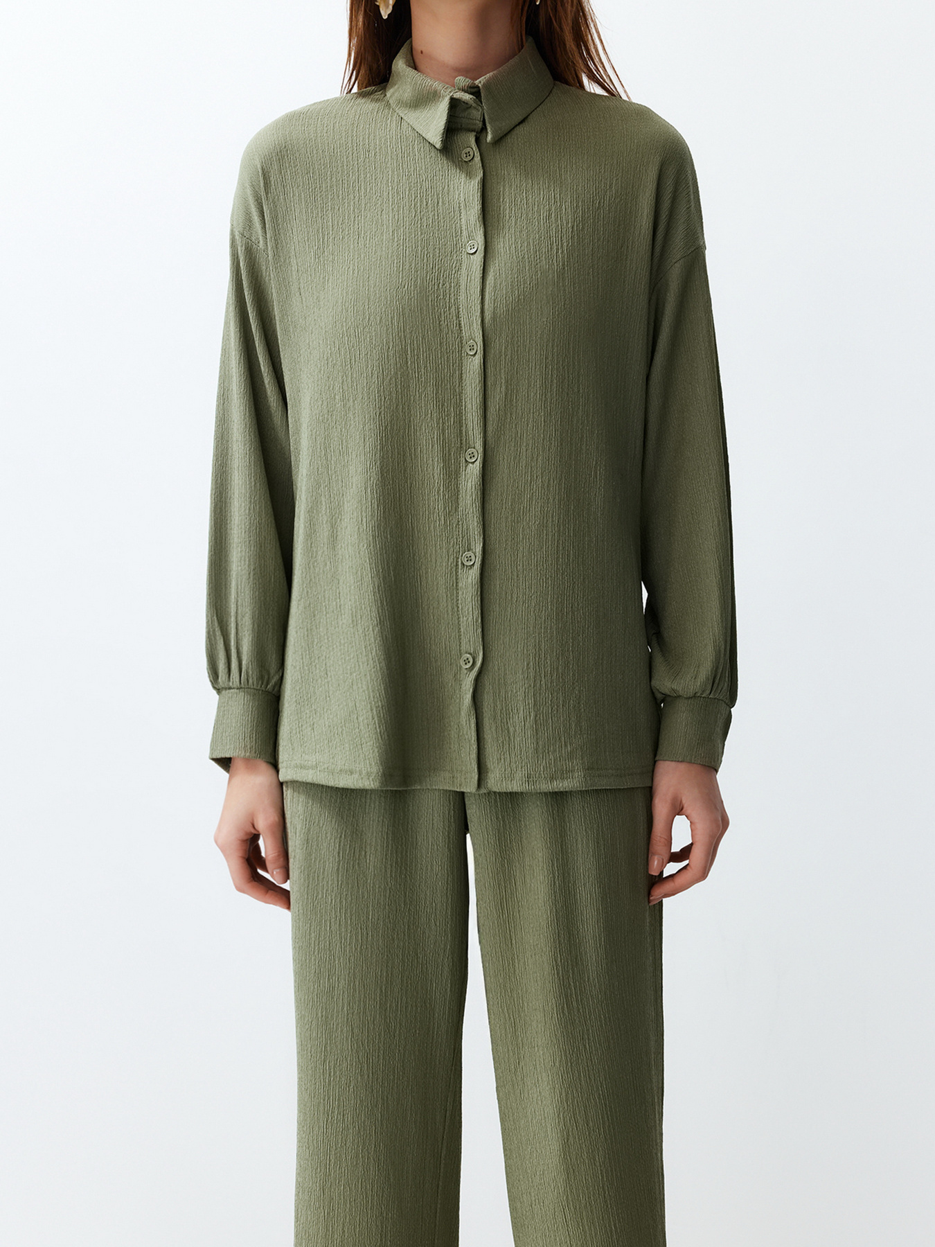 Костюми Trendyol модель TWOSS24AU00066/Yesil Фото