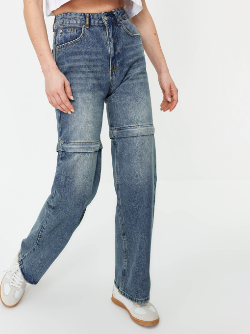 Джинси Trendyol модель TWOSS24JE00047/Koyu Mavi Фото