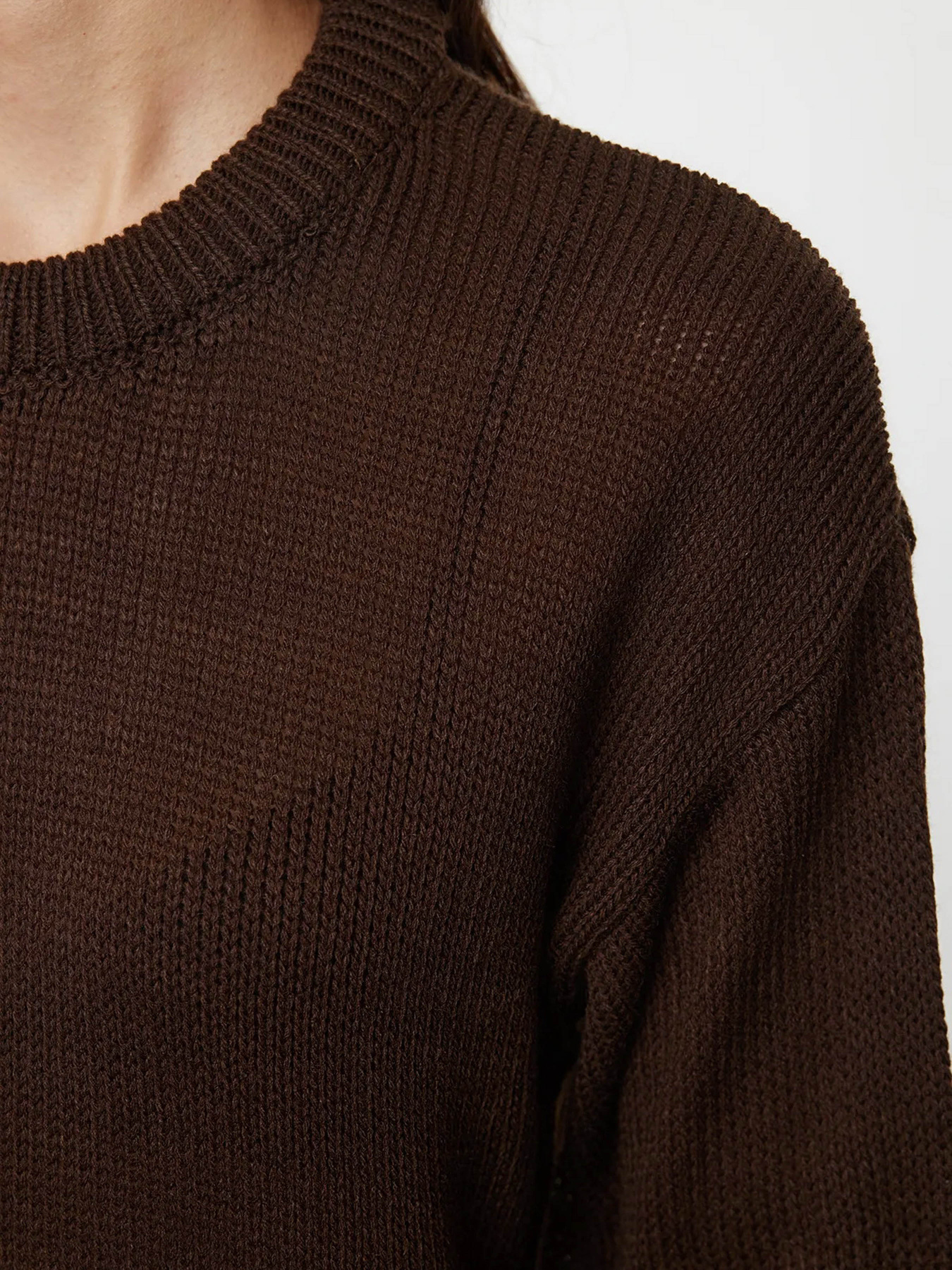 Светри та кардигани Trendyol модель TWOAW25KZ00295/Kahverengi Светри та кардигани Trendyol модель TWOAW25KZ00295/Kahverengi Фото