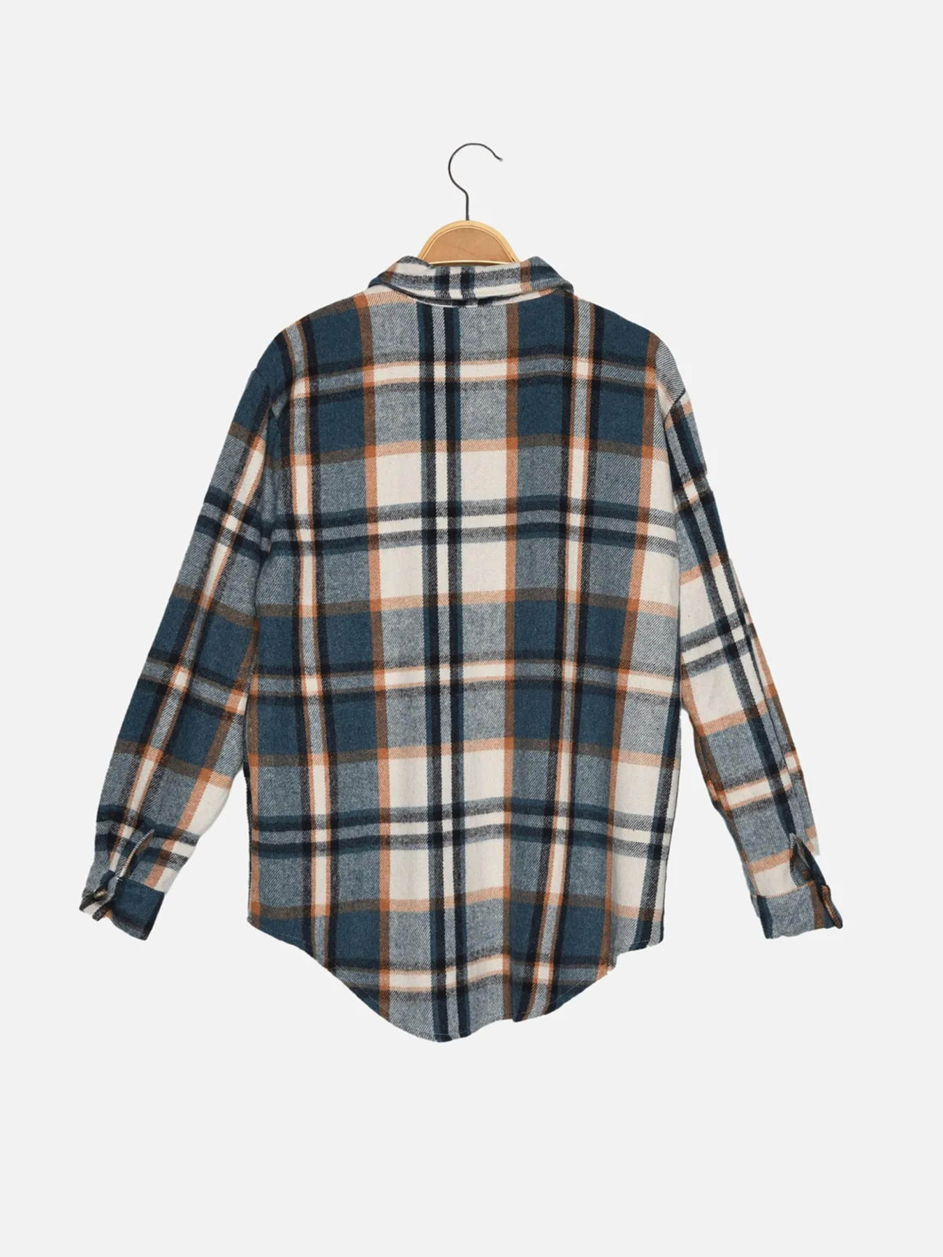 Сорочки Trendyol модель TWOAW22GO0549/Mavi Сорочки Trendyol модель TWOAW22GO0549/Mavi Фото