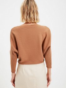 Свитры и кардиганы Trendyol модель TWOAW20FV0040/Camel Фото