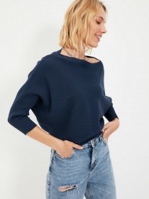 Свитры и кардиганы Trendyol модель TWOAW20FV0040/Indigo Фото