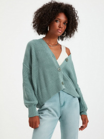 Свитры и кардиганы Trendyol модель TWOAW20HI0215/Mint Фото