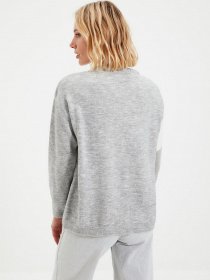 Свитры и кардиганы Trendyol модель TWOAW20KZ0082/Gri Фото