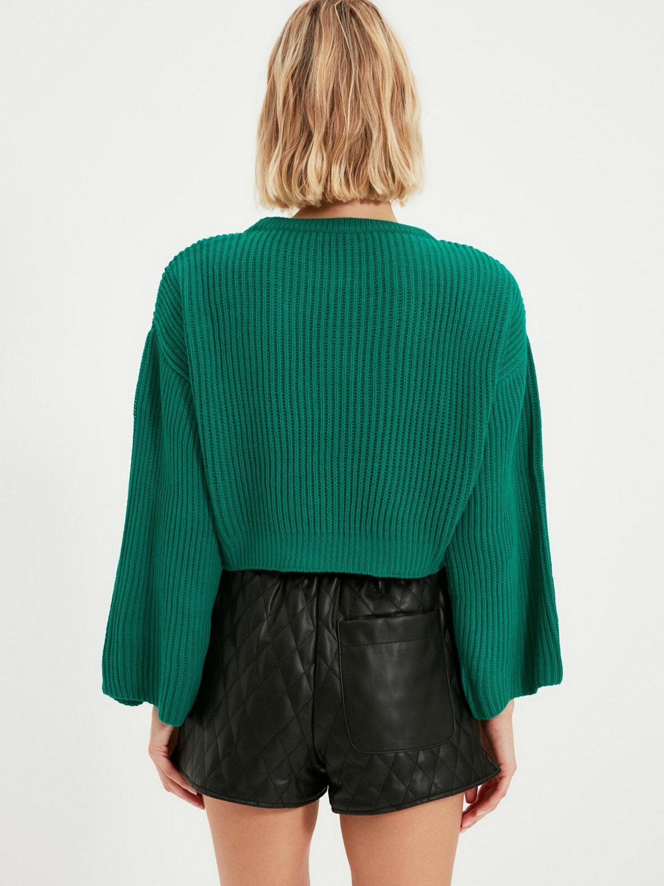 Свитры и кардиганы Trendyol модель TWOAW20KZ0743/Yesil Свитры и кардиганы Trendyol модель TWOAW20KZ0743/Yesil Фото