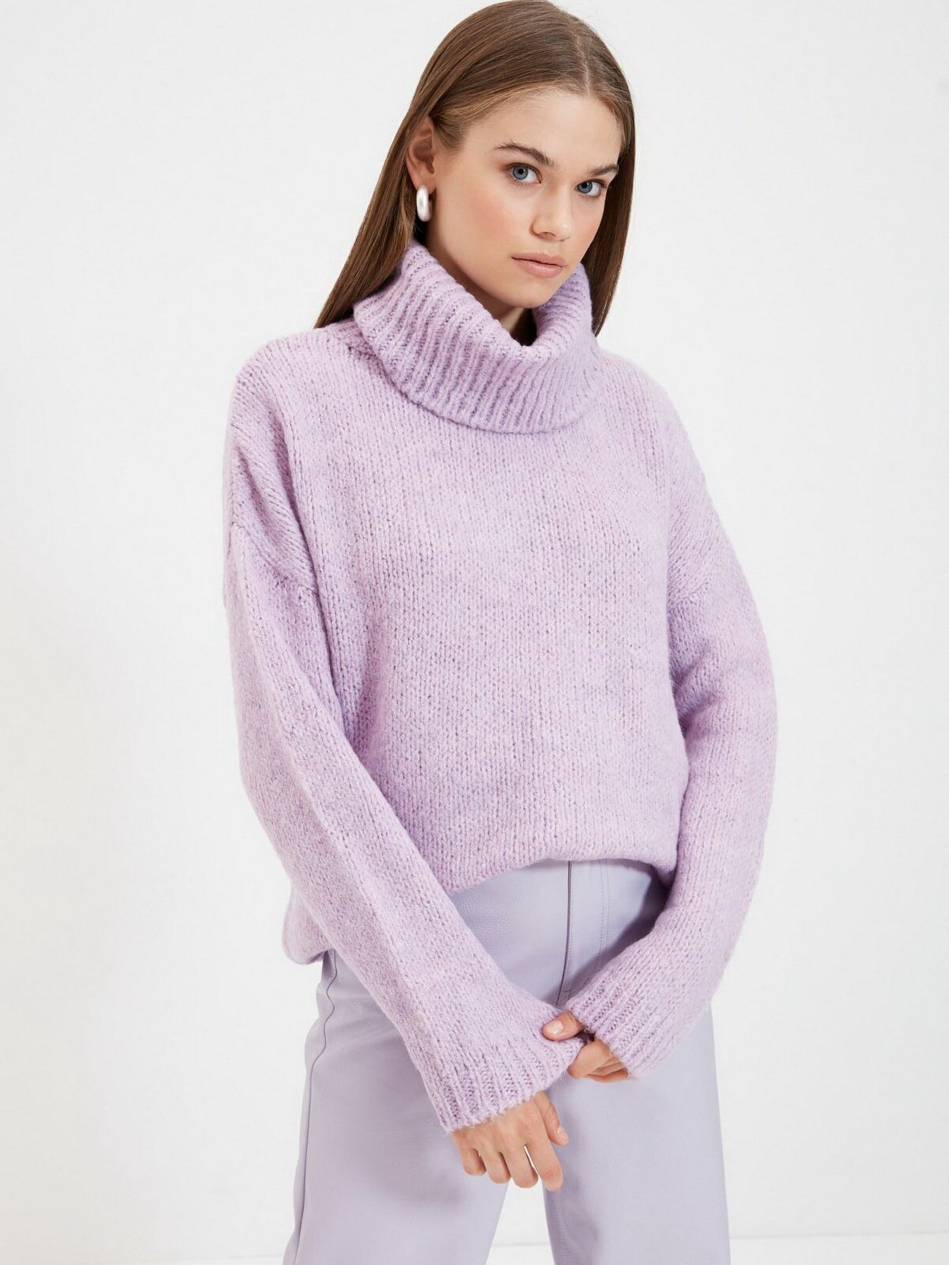 Свитры и кардиганы Trendyol модель TWOAW20KZ1130/Lila Свитры и кардиганы Trendyol модель TWOAW20KZ1130/Lila Фото