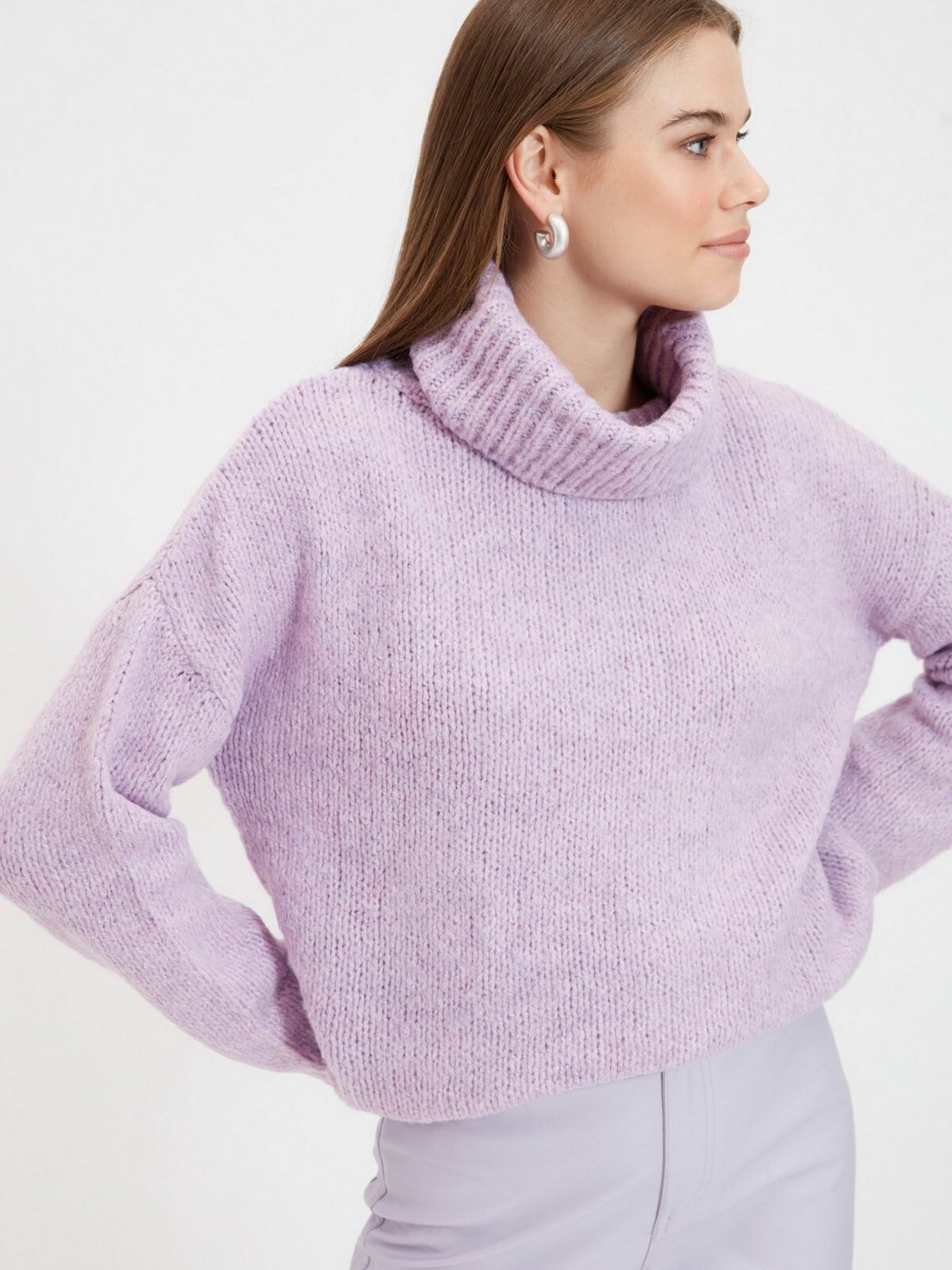 Свитры и кардиганы Trendyol модель TWOAW20KZ1130/Lila Свитры и кардиганы Trendyol модель TWOAW20KZ1130/Lila Фото
