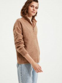 Свитры и кардиганы Trendyol модель TWOAW20XS0009/Camel Фото