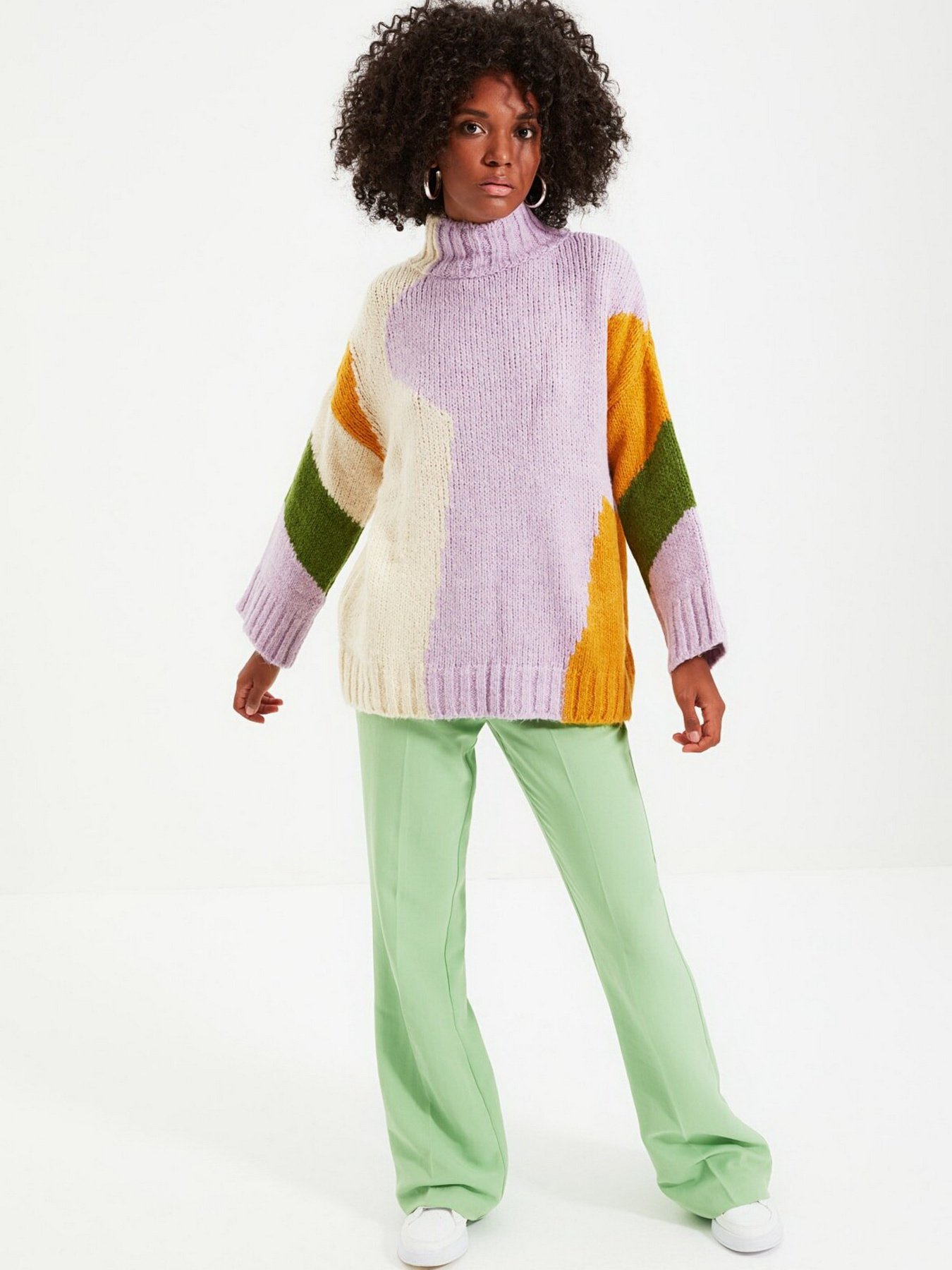 Свитры и кардиганы Trendyol модель TWOAW20XS0047/Lila Свитры и кардиганы Trendyol модель TWOAW20XS0047/Lila Фото