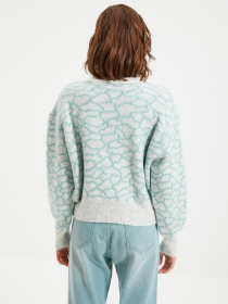 Свитры и кардиганы Trendyol модель TWOAW21HI0005/Mint Фото