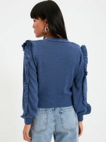 Свитры и кардиганы Trendyol модель TWOAW21HI0195/Indigo Фото