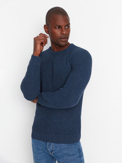 Светри та кардигани Trendyol модель TMNAW20KZ1451/Indigo Фото