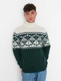 Светри та кардигани Trendyol модель TMNAW22KZ0296/Zumrut Yesili Фото