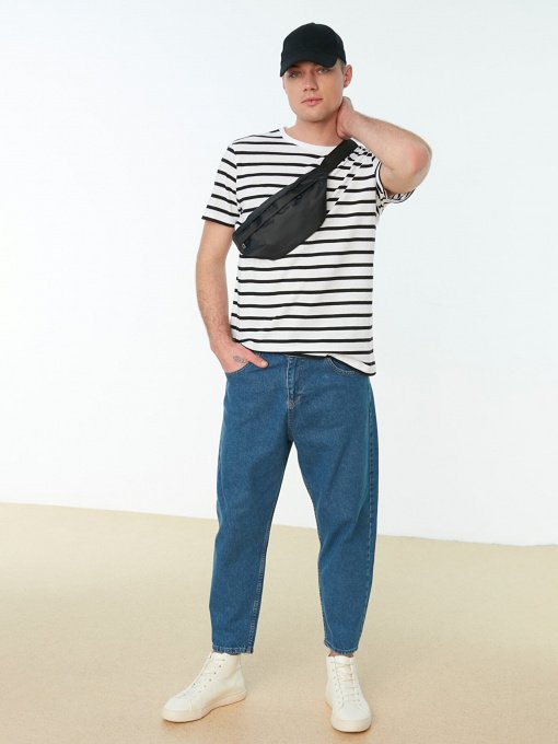 Джинсы Trendyol модель TMNSS22JE0223/Indigo Фото
