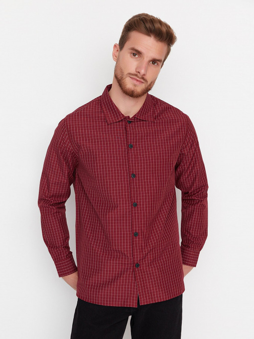 Сорочки Trendyol модель TMNAW23GO00016/Bordo Фото