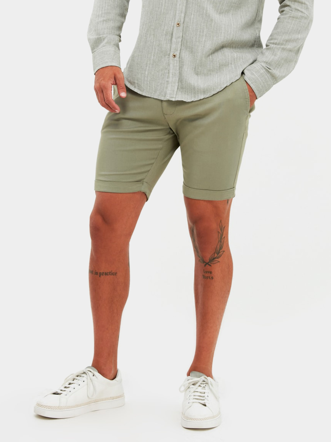 Шорти Trendyol модель TMNSS21SR0725/Haki Фото