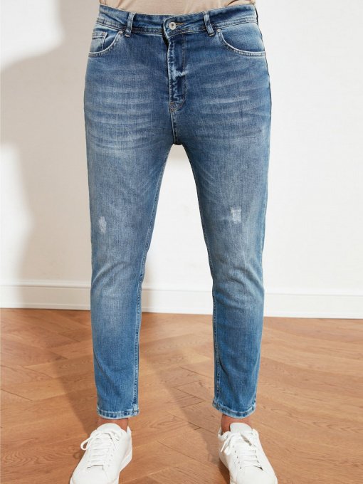 Джинсы Trendyol Skinny модель TMNSS21JE0054/Mavi Фото