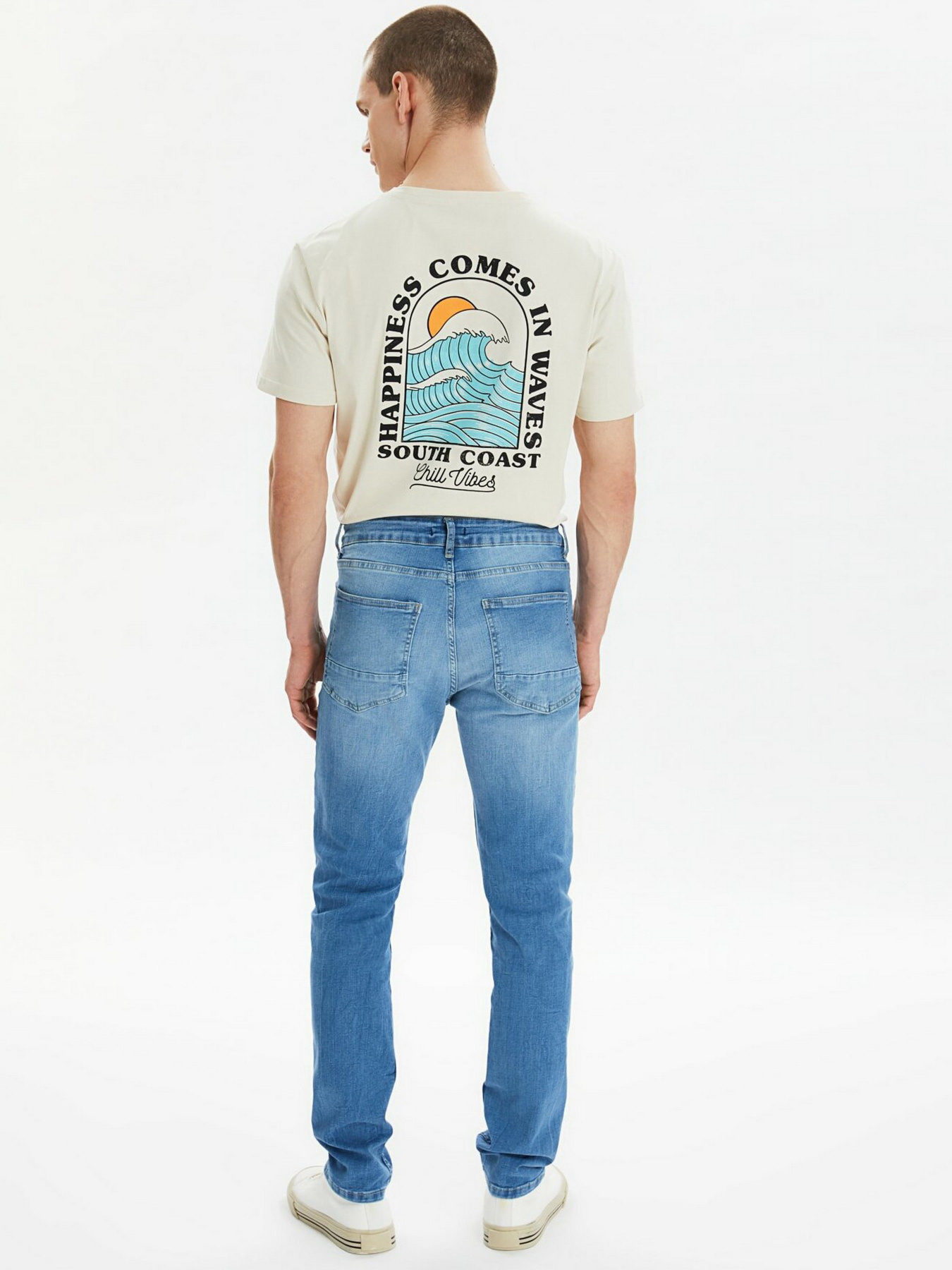 Джинсы Trendyol Skinny модель TMNSS21JE0497/Mavi Фото