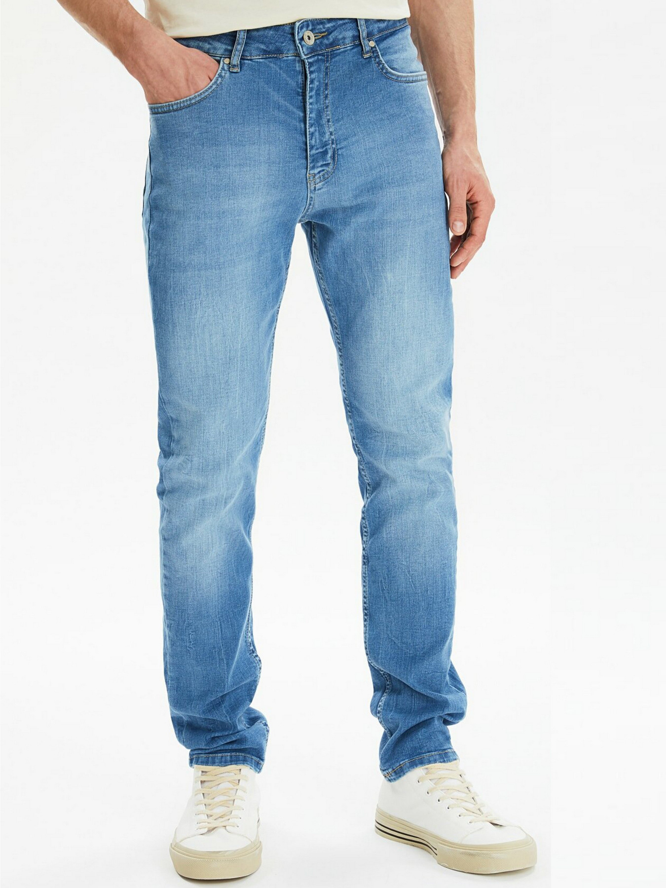Джинсы Trendyol Skinny модель TMNSS21JE0497/Mavi Фото