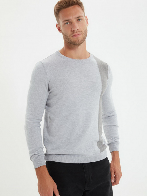 Светри та кардигани Trendyol модель TMNAW22KZ0585/Gri Фото