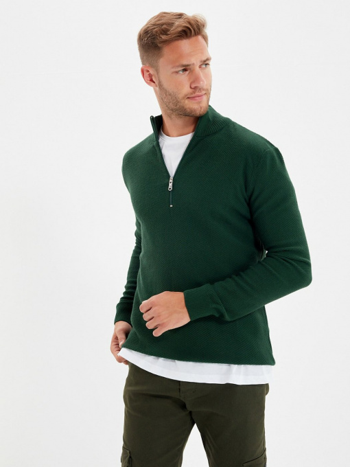 Светри та кардигани Trendyol модель TMNAW22KZ0667/Koyu Yesil Фото