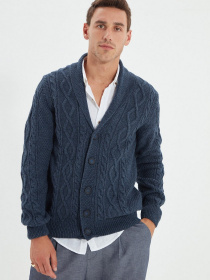 Свитры и кардиганы Trendyol модель TMNAW22HI0137/Indigo Фото