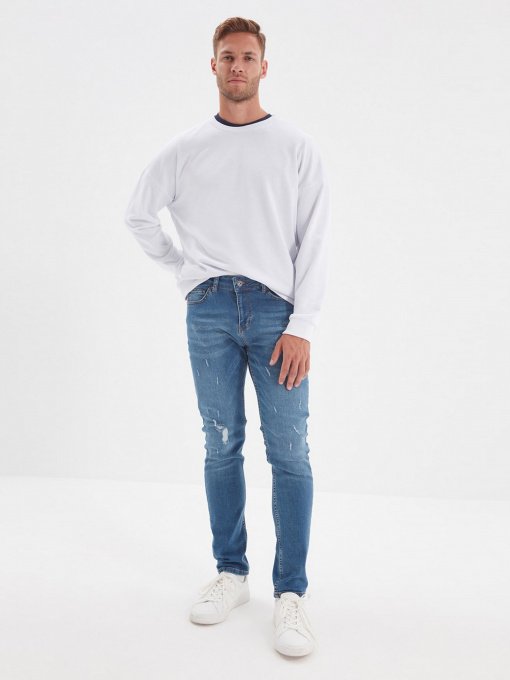 Джинсы Trendyol Skinny модель TMNAW22JE0063/Mavi Фото
