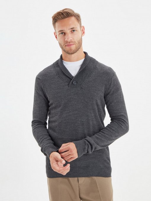Светри та кардигани Trendyol модель TMNAW22KZ0154/Antrasit Фото