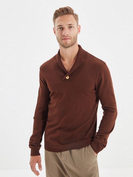 Светри та кардигани Trendyol модель TMNAW22KZ0154/Kahverengi Фото