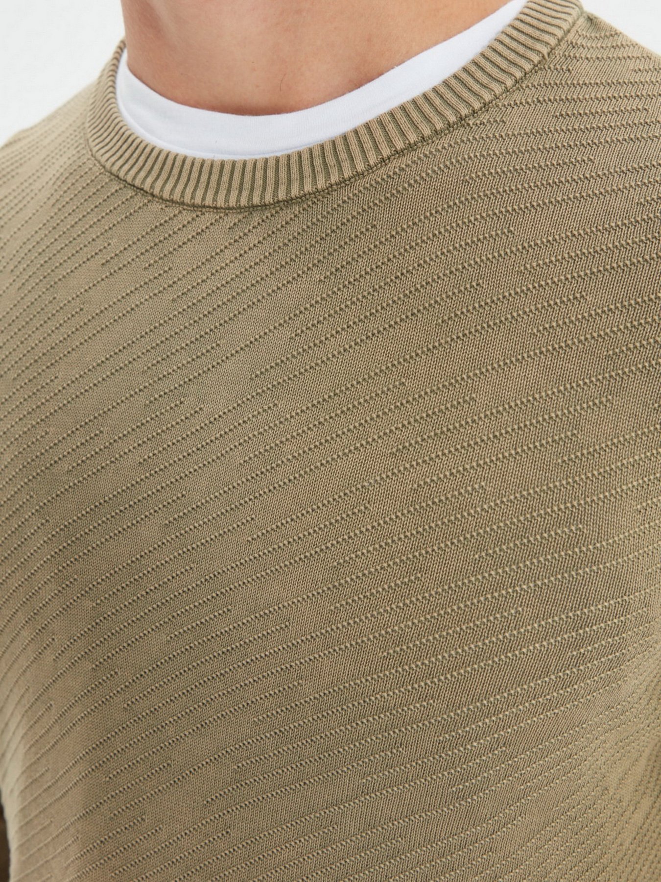 Светри та кардигани Trendyol модель TMNAW22KZ0683/Vizon Светри та кардигани Trendyol модель TMNAW22KZ0683/Vizon Фото