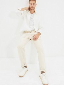 Джинси Trendyol модель TMNAW22JE0189/Ekru Фото
